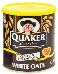 Quaker Quick Cooking Oats Tin