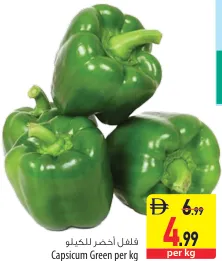 فلفل رومي أخضر