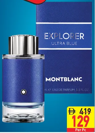 Mont Blanc Explorer Ultra Blue EDP