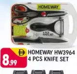Homeway Knife Set HW3964