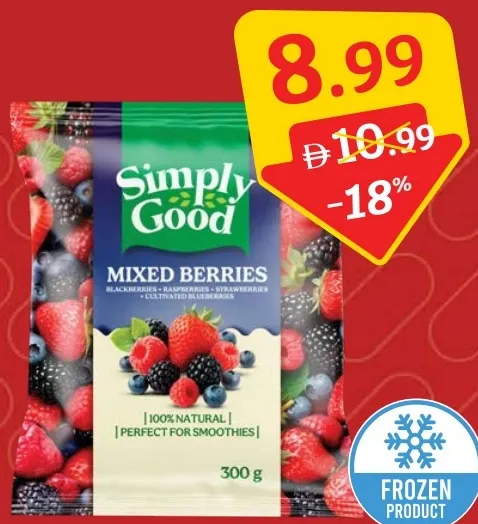 Simply Good Frozen Mixed Berries
