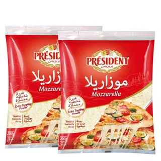 President جبنة موزاريلا مبشورة بوك