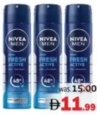 Nivea Men Deo Spray Assorted