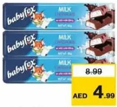 babyfox Milk Choco Milk Filling