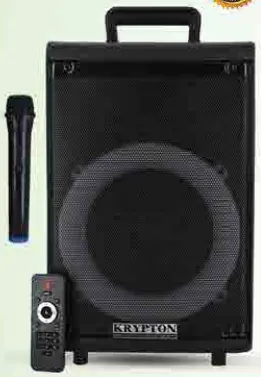 Krypton Portable Speaker KNMS6073; USB, Bluetooth, AUX