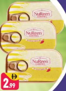 NuReen سردين بزيت نباتي