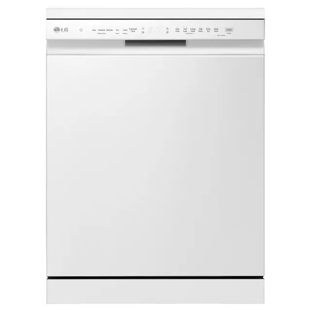 LG 14 Place Settings QuadWash Dishwasher DFC513FW White