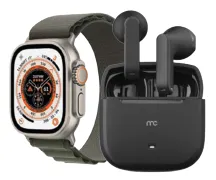 Zedx / Mycandy ساعة Ultra Watch مع سماعات ENC At-24 / Ows-E200