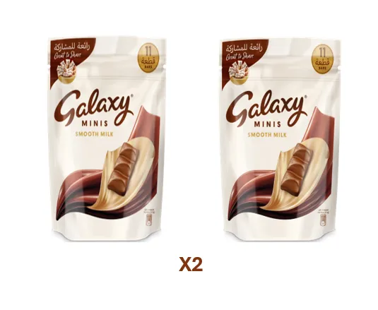 Galaxy Smooth Milk 137.5Gmx2Pcs