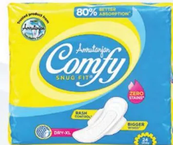 Amrutanjan Comfy Dry Pads Xl