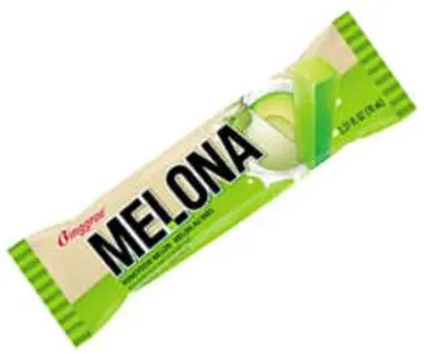 Melona ميلونا اصابع حلوى مجمدة بنكهة الشمام
