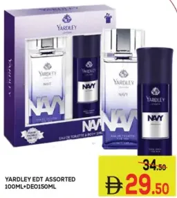 Yardley Edt Assorted