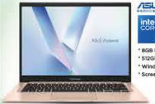 ASUS لابتوب Core 5 ذاكرة RAM بسعة 8GB / تخزين SSD بسعة 512GB / نظام Windows 11