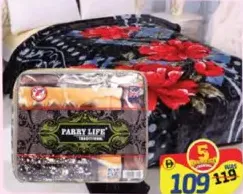 Parry Life بطانية سلطان ذات طبقتين