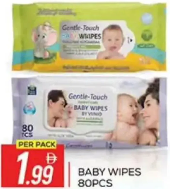 Gentle-Touch Baby Wipes