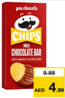 you chocola برينجلز بالشوكولاتة