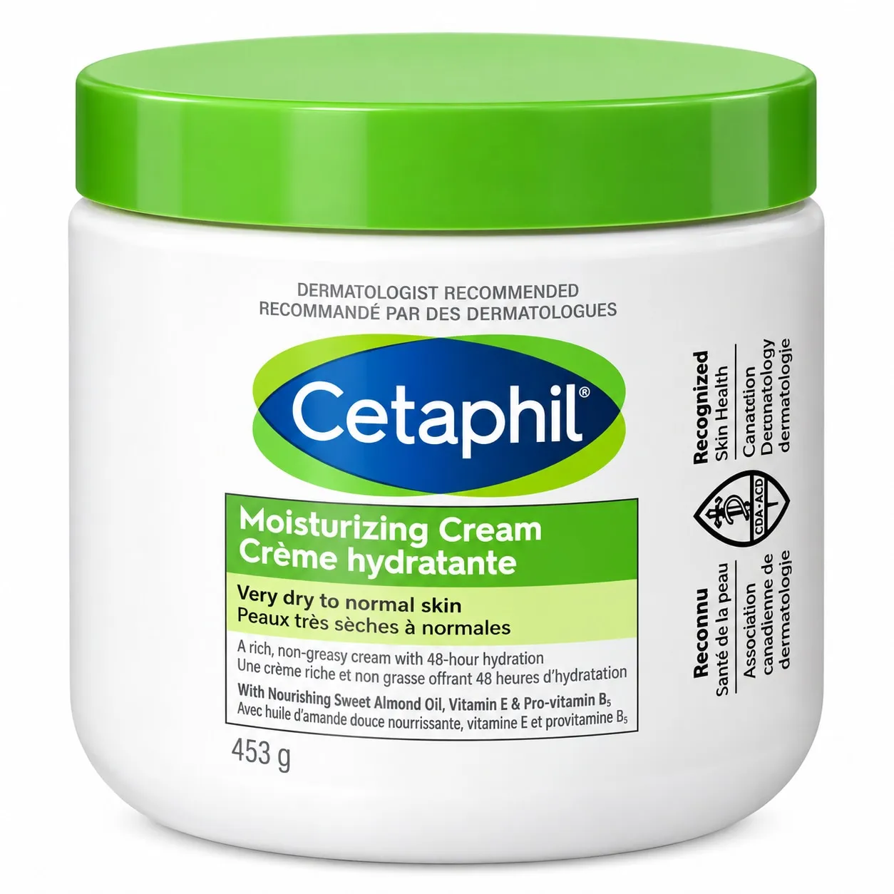 Cetaphil كريم مرطب للبشرة الجافة جدا إلى العادية