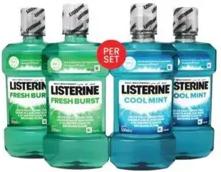 Listerine Mouthwash Assorted