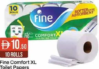 Fine Comfort XL Toilet Papers