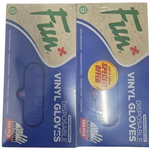 Fun Medium Vinyl Gloves