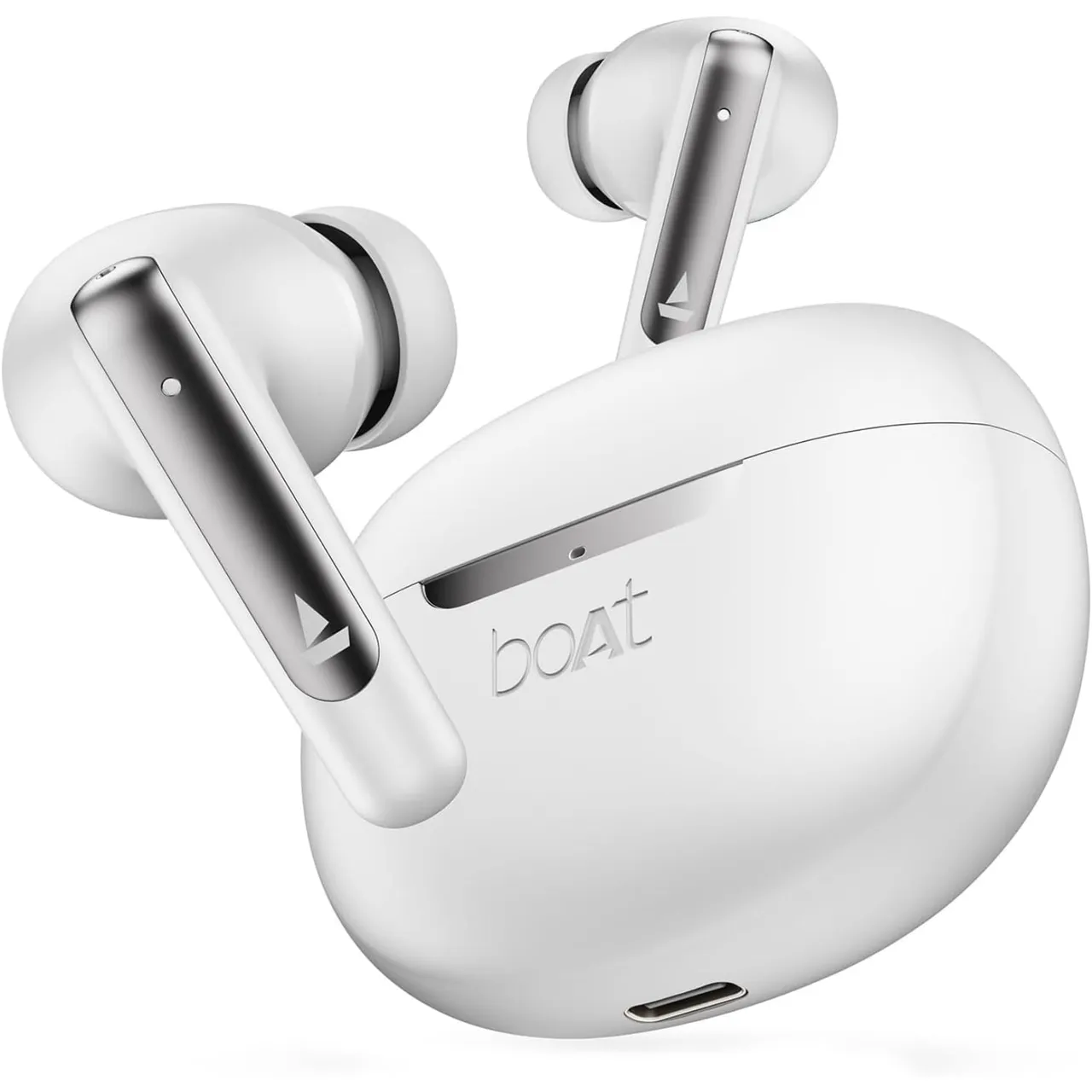 Boat سماعة أذن لاسلكية حقيقية داخل الأذن Airdopes 141، أبيض