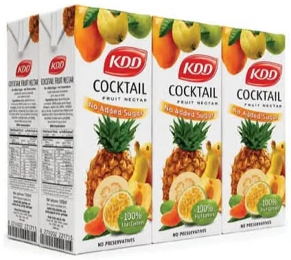 KDD Cocktail Fruit Nectar Juice No Added Sugar