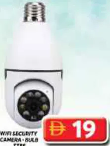 Wifi Security Camera - Bulb Type