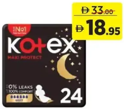 Kotex Maxi Night Sanitary Pads ASSORTED