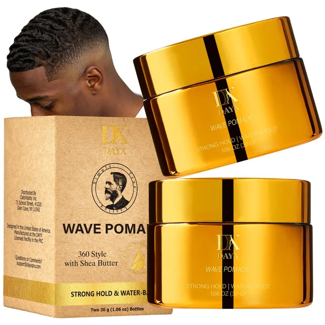 Dayixcare Wave Pomade for Black Men: 360 Wave Grease for TrainingWolfing