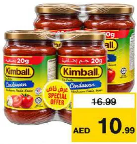 Kimball Pasta Sauce Traditional/Mushroom