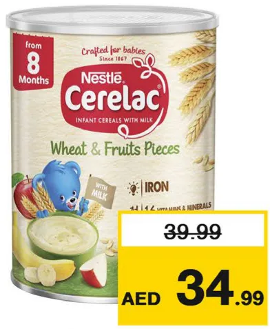 Nestlé Cerelac Wheat & Fruits