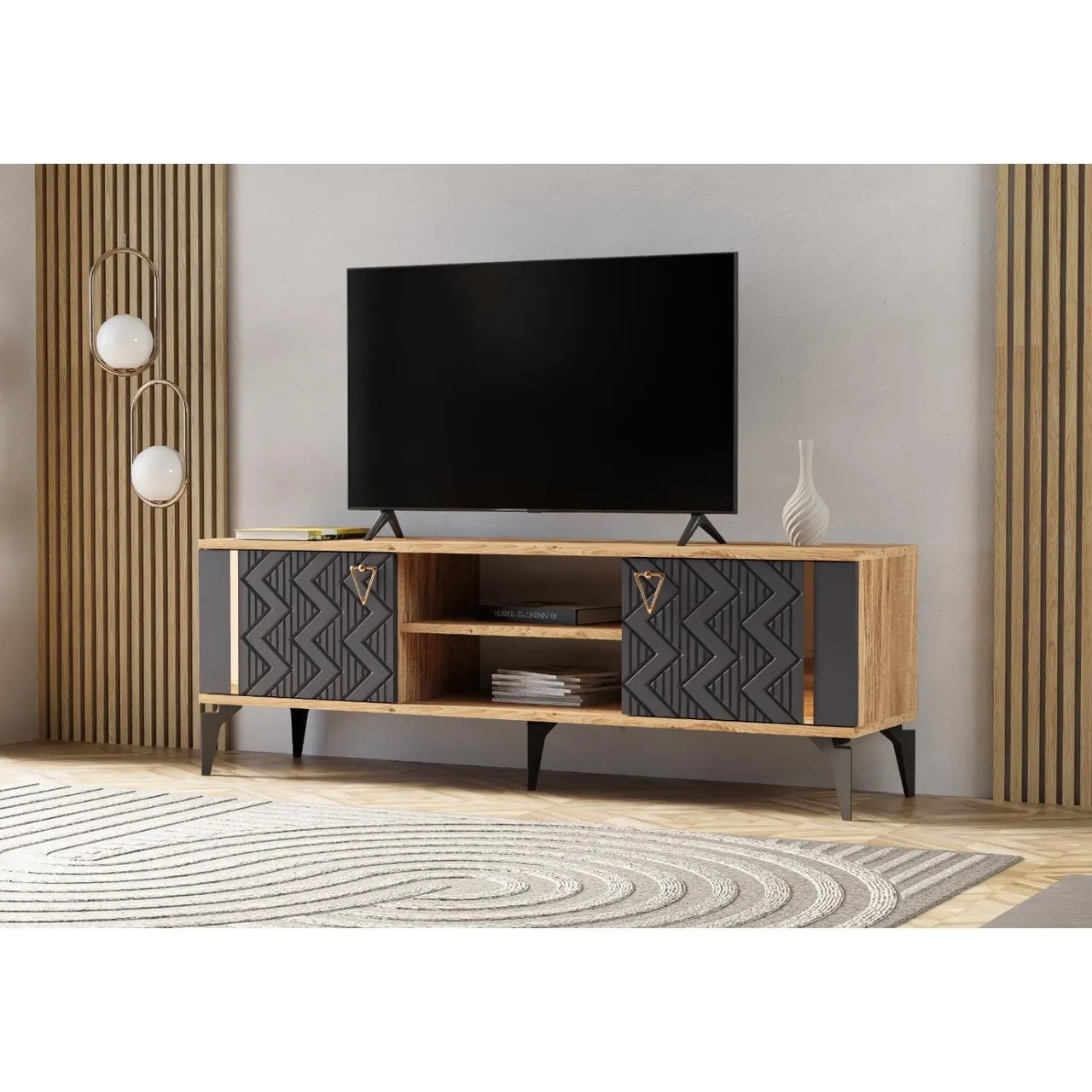 Maple Leaf Home خزانة تلفاز، 160 cm، 25/223