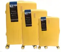 Carryon ترولي PP بـ 8 عجلات CO-3373