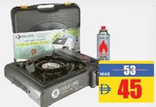 Gold One Portable Gas Stove + Butane Gas