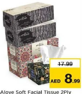 Alove Soft Facial Tissue 2Ply