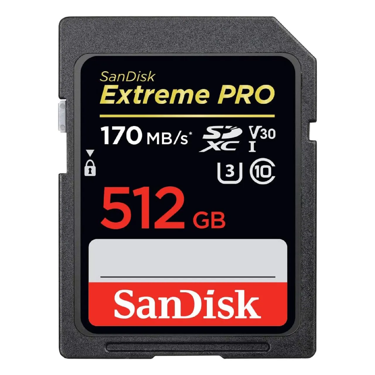 Sandisk بطاقة Extreme PRO SDXC SDXXD-512GB