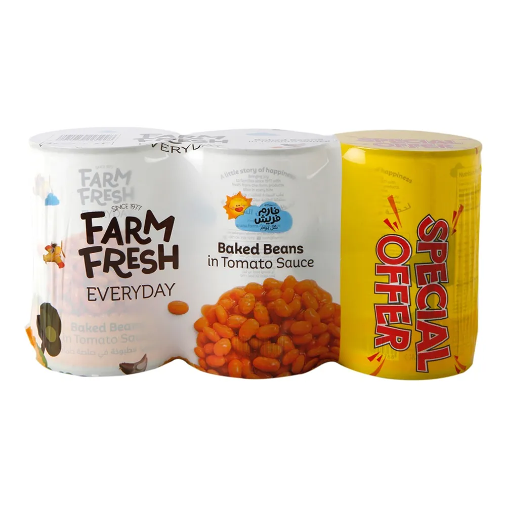 Farm Fresh فاصوليا مخبوزة يومية في صلصة الطماطم