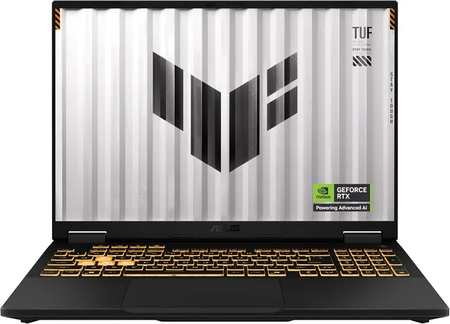ASUS TUF Gaming F16 Gaming Laptop NVIDIA RTX 5060 8GB Intel Core i7 14650HX 16GB RAM 1TB SSD 16'' 165Hz (1920 x 1200, WUXGA) Display Win11 Home [FX608JMR-RV010W]