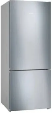 Siemens KG76NVI31M iQ300 Free-standing Fridge-freezer with Freezer at bottom, 186 x 75cm, Stainless Steel