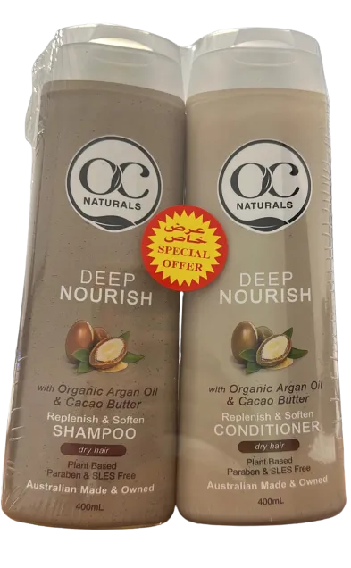 Organic Care Deep Nourish Shampoo and Conditioner Set
