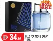 Blue For Men 2 Spray