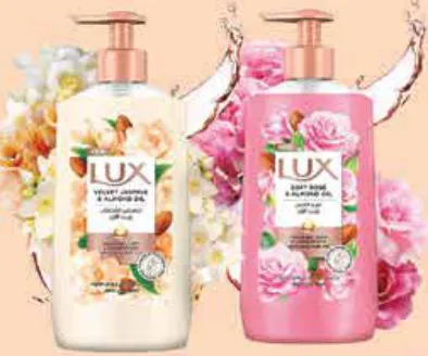 Lux Hand Wash Rose&Almond/Jasmin&Almond Oil
