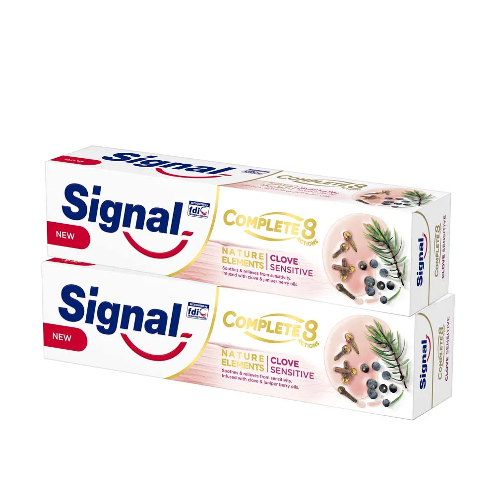 Signal معجون أسنان بالعناصر الطبيعية