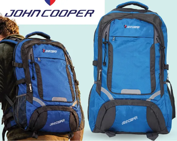 John Cooper حقيبة ظهر للسفر منوعة