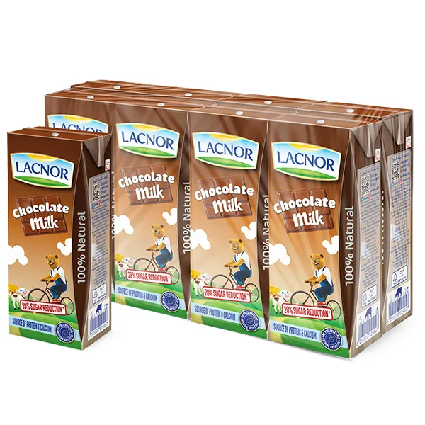 Lacnor حليب الشوكولاتة 180mlx8pcs
