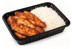Rice With Fried Tilapia