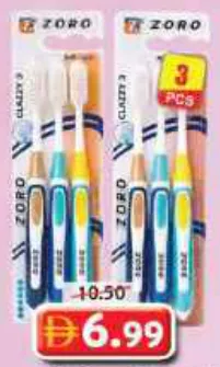 Zoro Clazzy Adult Toothbrush Medium / Soft