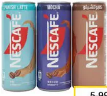 Nescafé كابتشينو جاهز للشرب، تشكيلة
