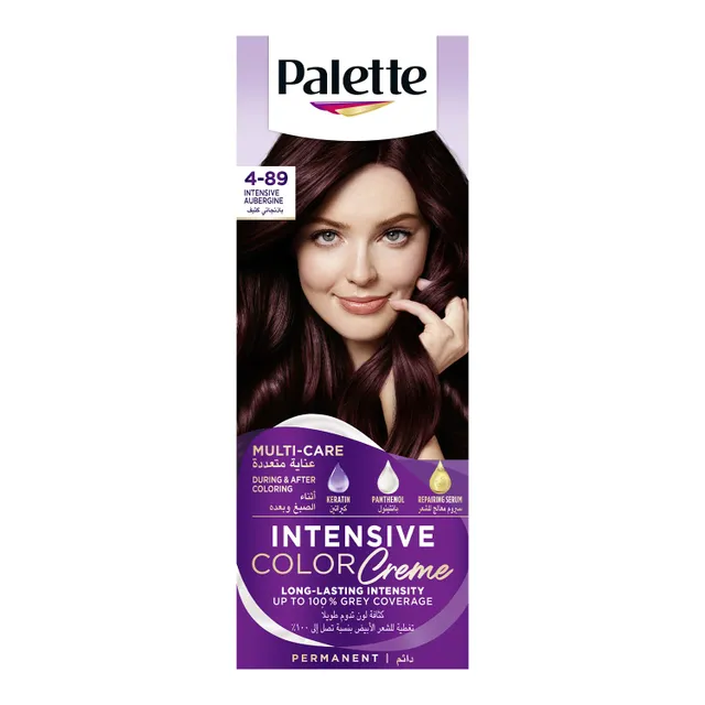 Palette Intensive Colour Creme 4-89 Intensive Aubergine 1 pkt