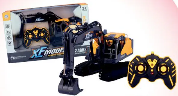 Xc Model Remote Control Rechargeable Excavator
